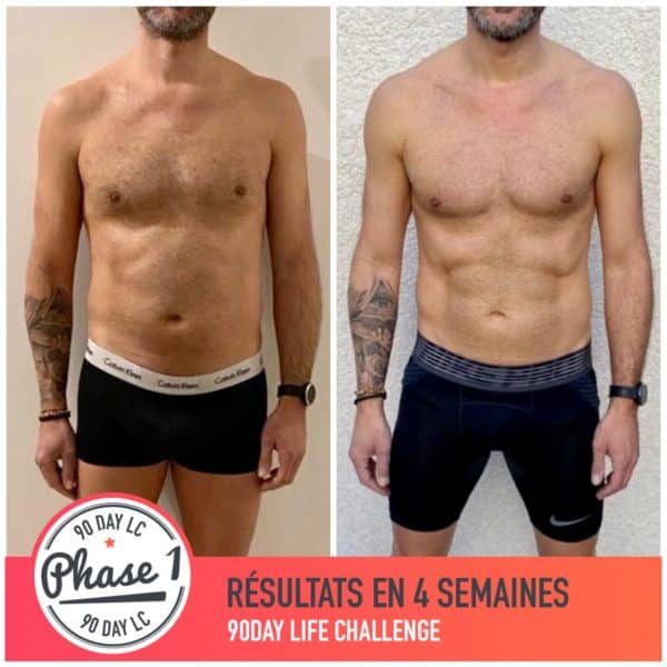 David transformation Thibault Geoffray Coaching