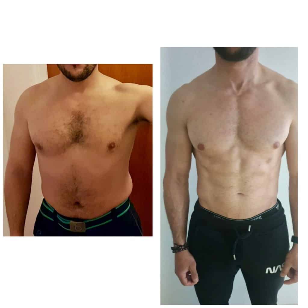 Youssef transformation Thibault Geoffray Coaching