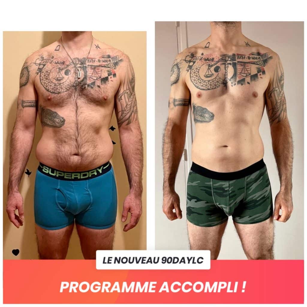 Mickael transformation Thibault Geoffray Coaching