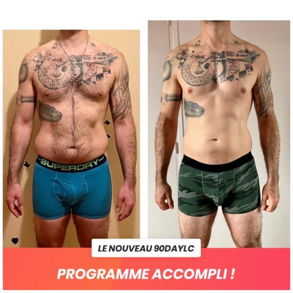 Mickael transformation Thibault Geoffray Coaching