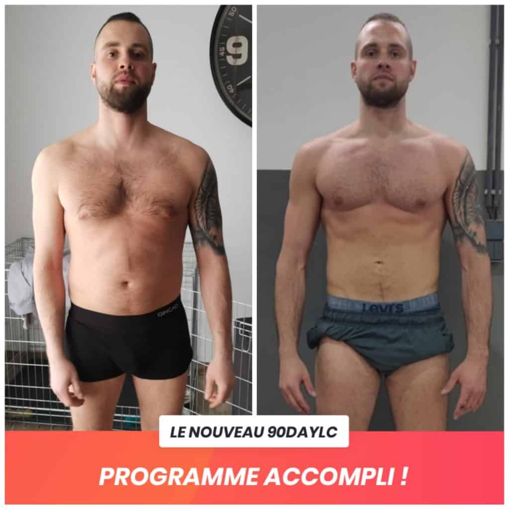 Alexandre transformation Thibault Geoffray Coaching