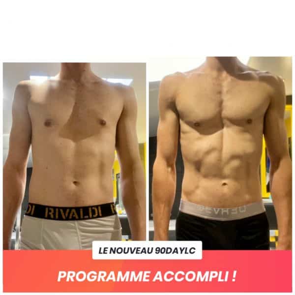 Jean-Charles transformation Thibault Geoffray Coaching