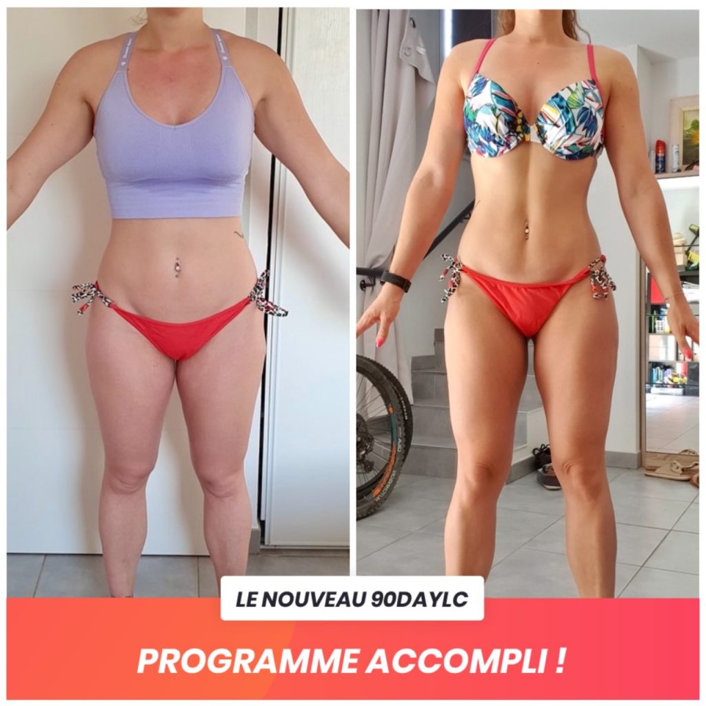 Cyrielle transformation Thibault Geoffray Coaching