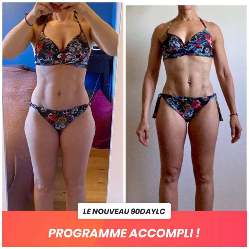 Sabrina transformation Thibault Geoffray Coaching