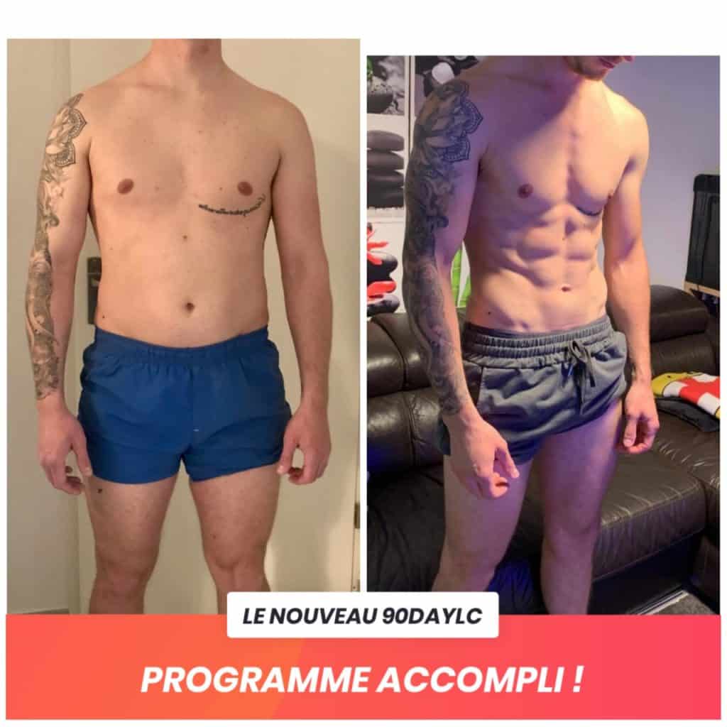 Anthony transformation Thibault Geoffray Coaching