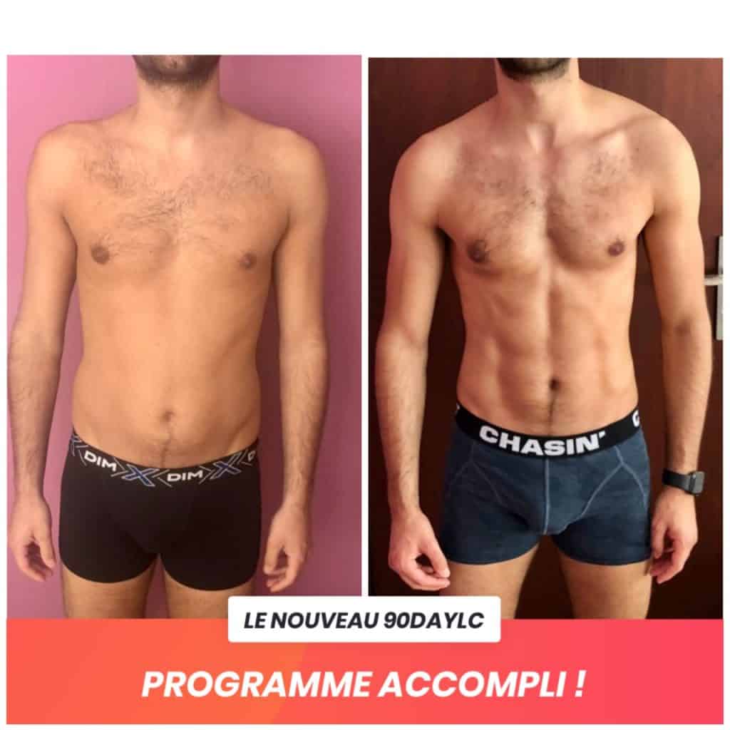 Dylan transformation Thibault Geoffray Coaching