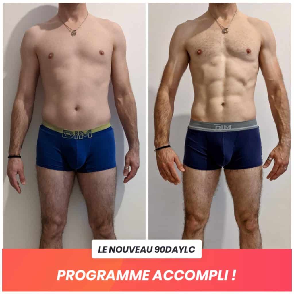 Benoit transformation Thibault Geoffray Coaching