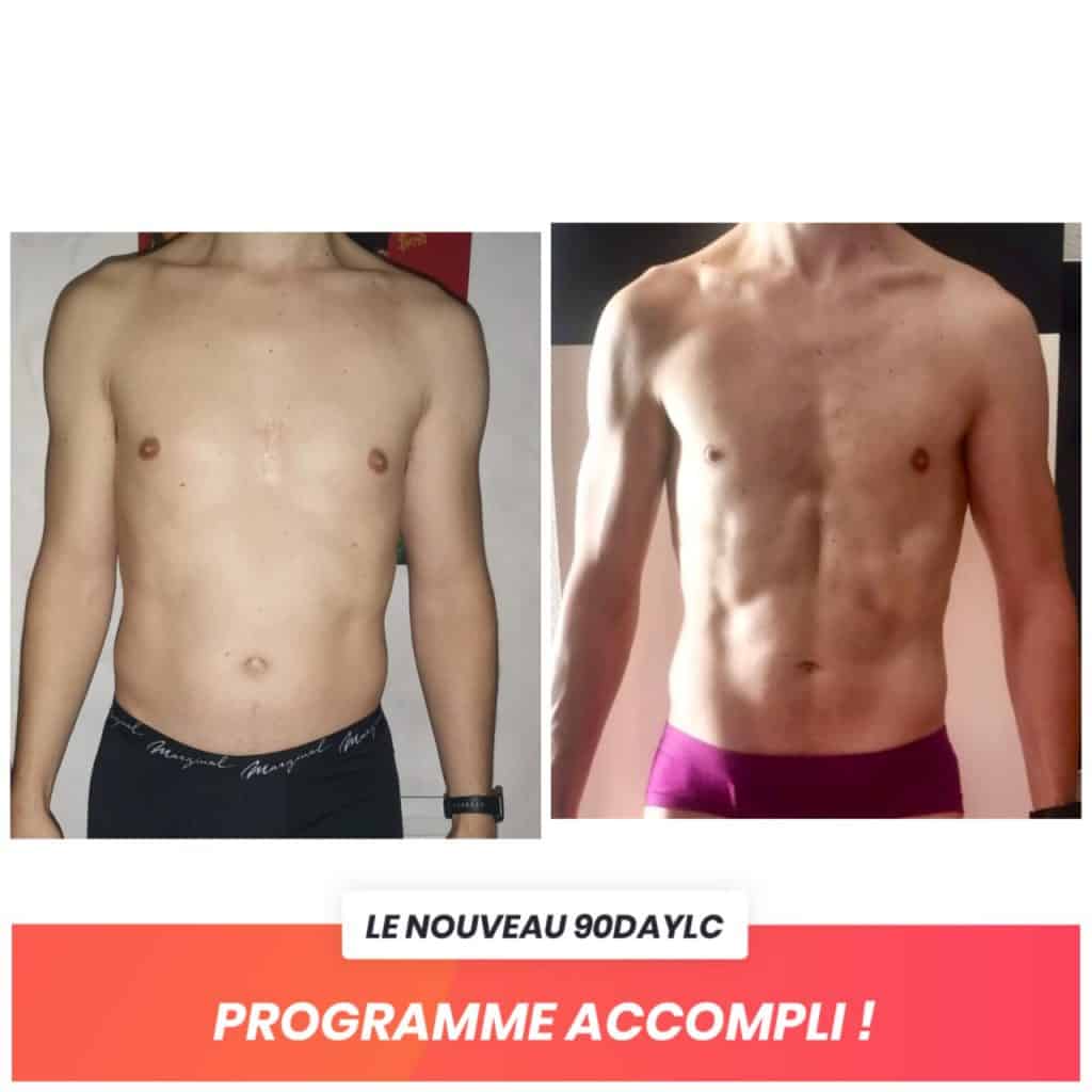 Frédéric transformation Thibault Geoffray Coaching