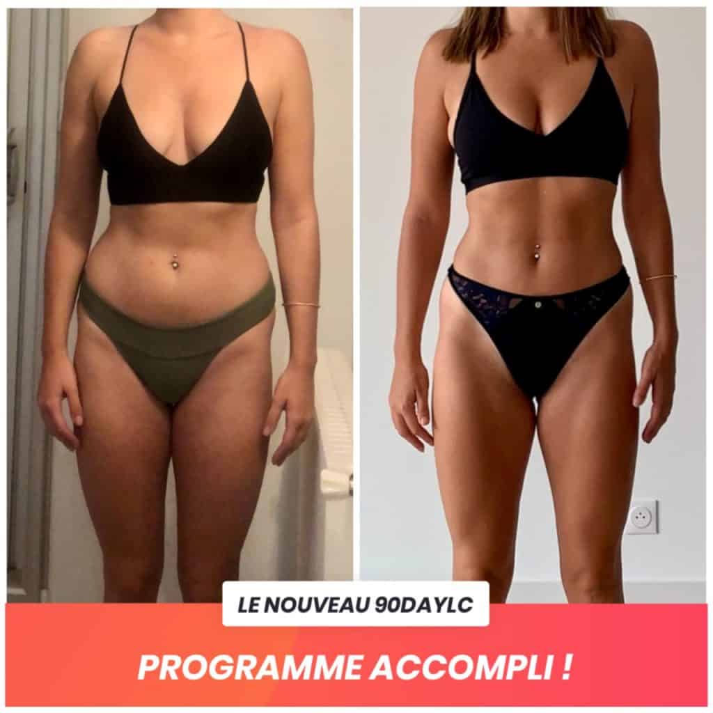 Justine transformation Thibault Geoffray Coaching