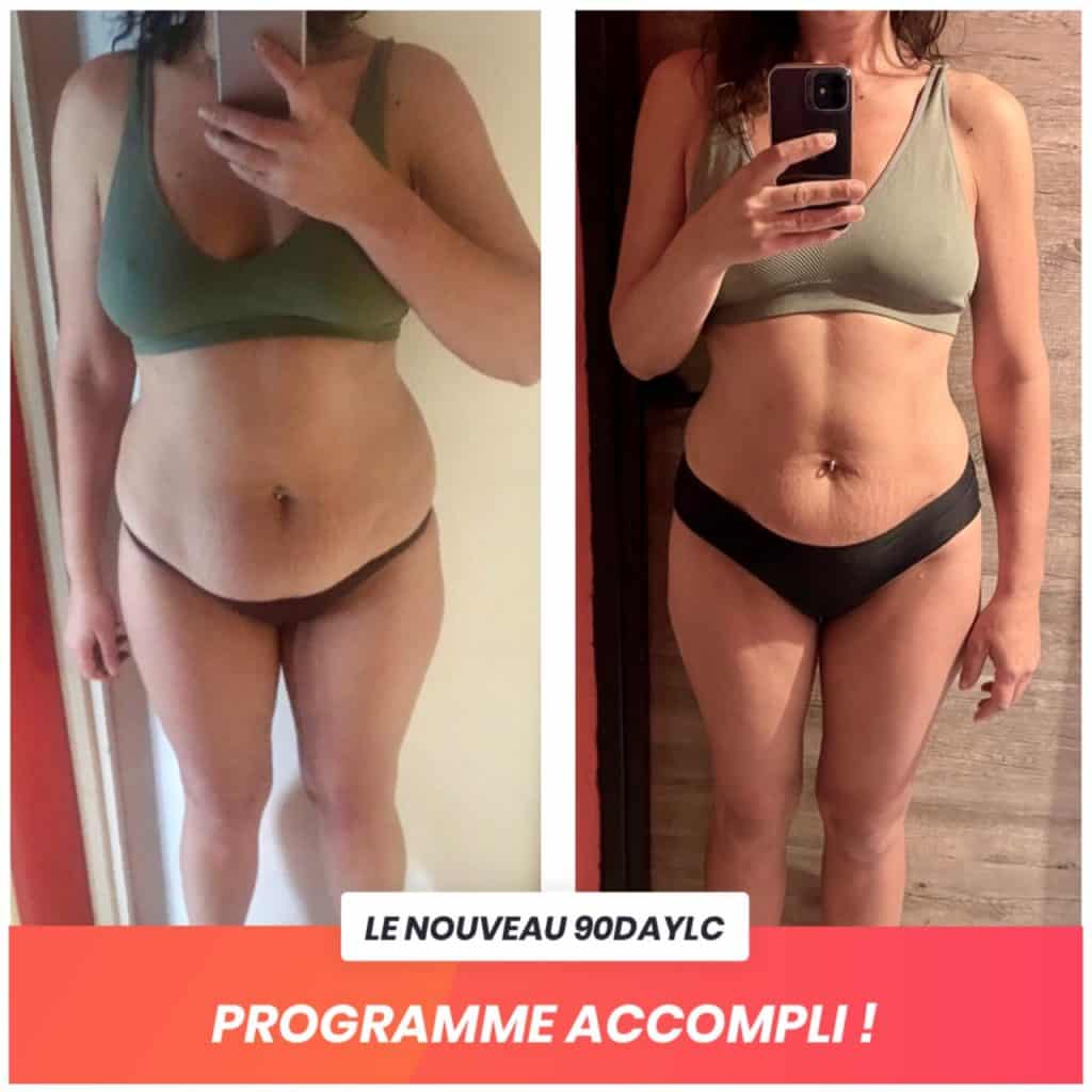 Sandrine transformation Thibault Geoffray Coaching