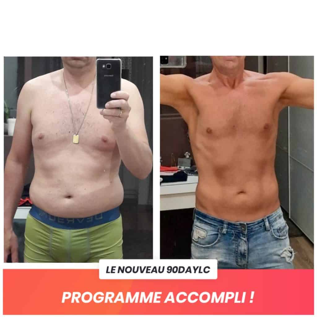 David transformation Thibault Geoffray Coaching