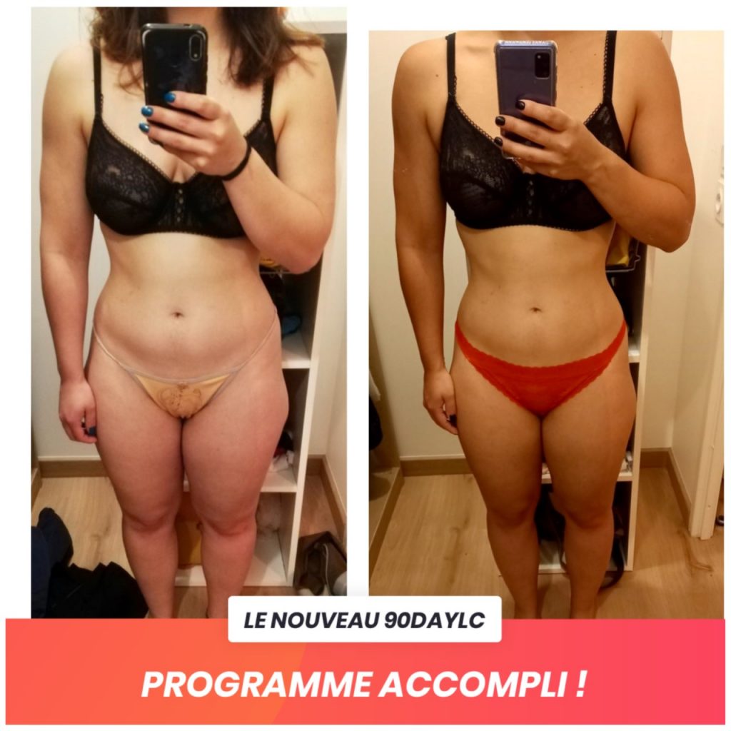 Charline transformation Thibault Geoffray Coaching