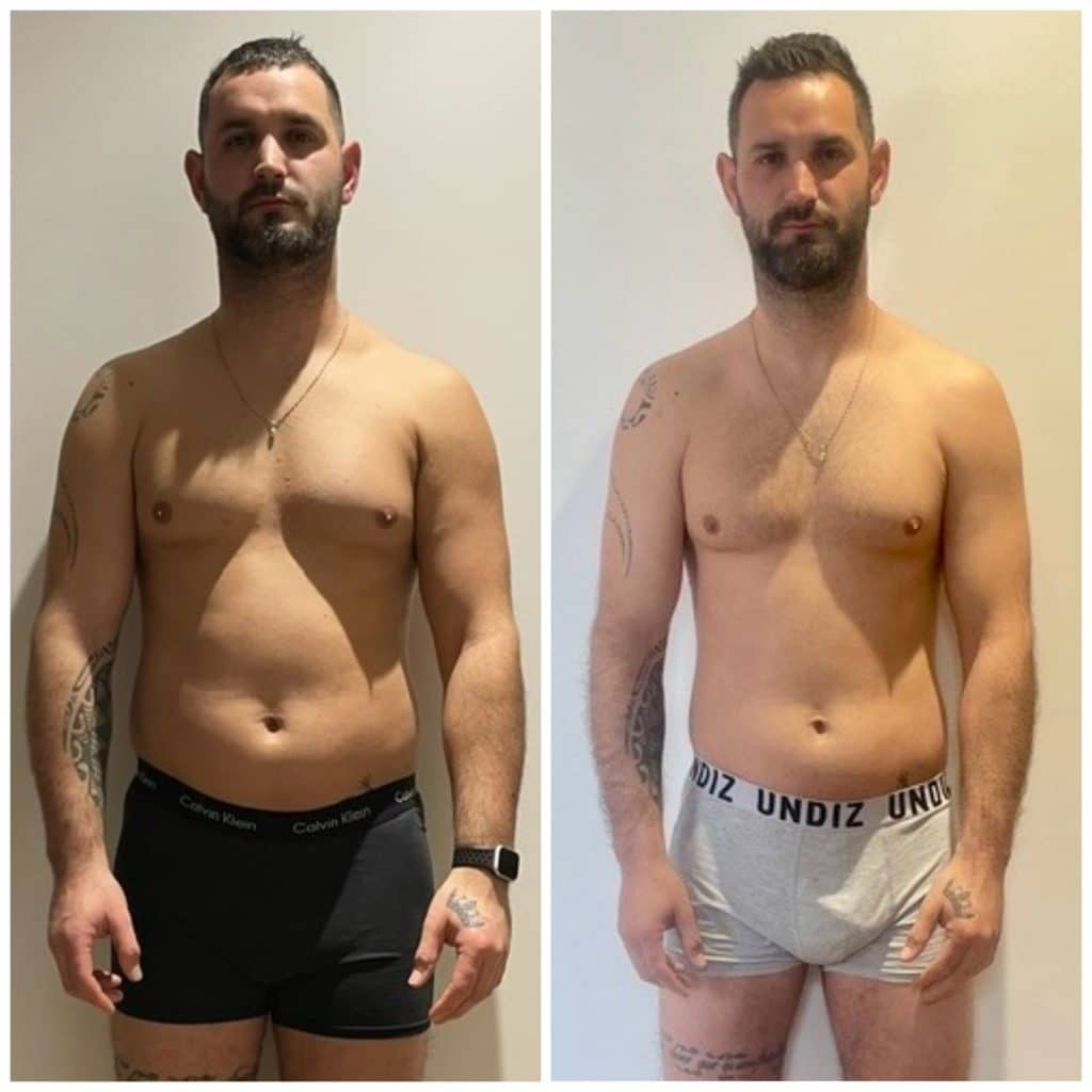 Yoann transformation Thibault Geoffray Coaching